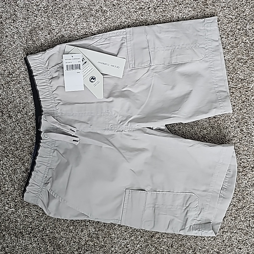 Brand New With Tags Ocean Current Boys Cargo Shorts Size SmallBrand New With Tag